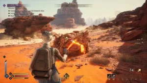 Una veduta del deserto di Arrakis in Dune: Awakening, uno dei due giochi su cui Funcom si concentra dopo i licenziamenti