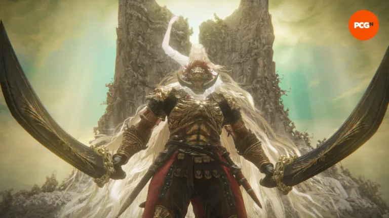 consort radahn with miquella on his back in elden ring