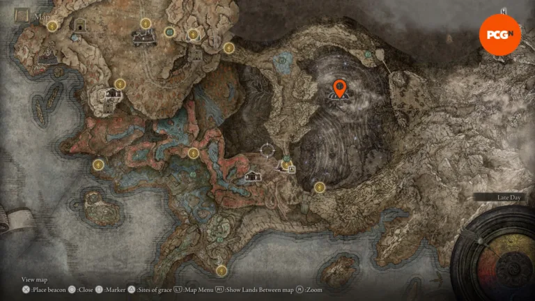 elden ring finger ruins 1 location a map showing the finger ruins 1 location