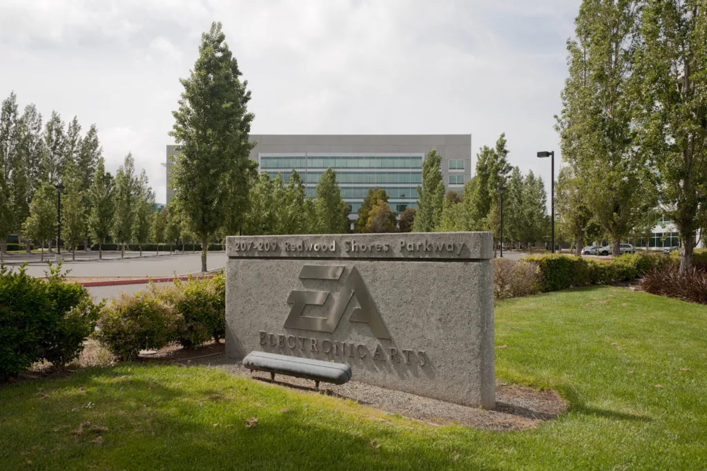 La sede di Electronic Arts a Redwood Shores, in California, fotografata nel 2011
