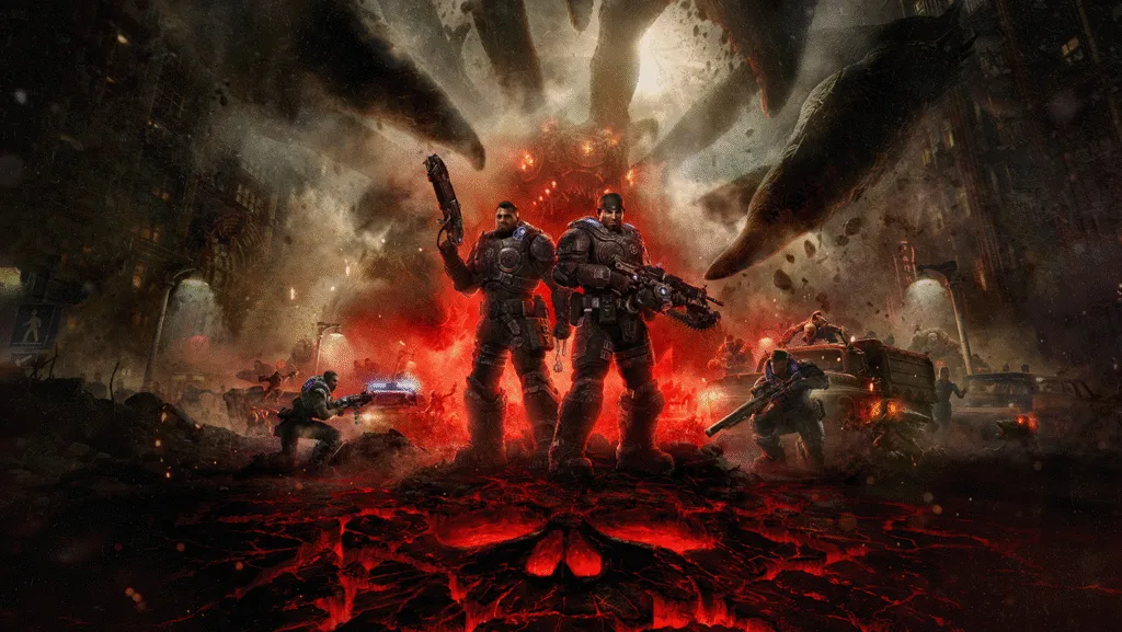La guida alla campagna di Gears of War: E-Day: 125 casse di modifiche, e nell'Atto 1 nemmeno una 8 La Squadra Bravo avanza fra le rovine di Kalona in Gears of War: E-Day