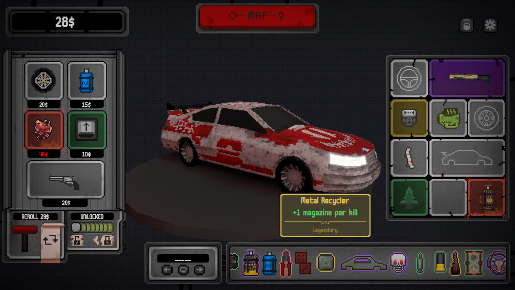 Nel combat racing Half Grip hai una mano sola per sterzare, cambiare e sparare, e la demo non te ne presta una seconda