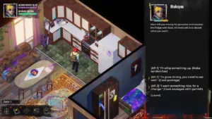 Una scena di Hollow Home, il survival narrativo ucraino ambientato in una città sotto assedio