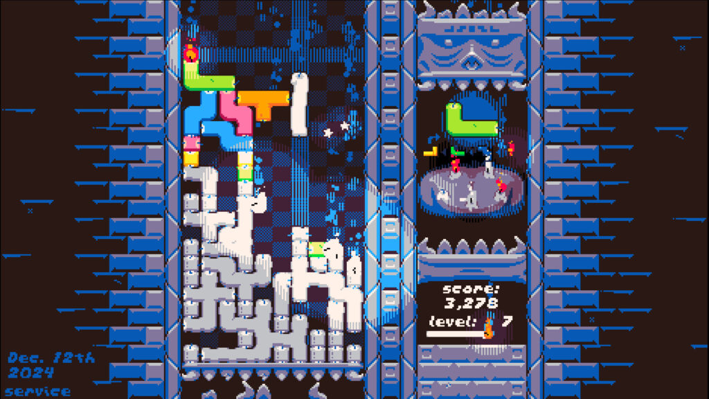 Hot Wax, il Tetris con le candele dei creatori di Shotgun King, esce oggi 29 ottobre su Steam: la riga non sparisce, aspetta che qualcuno le dia fuoco