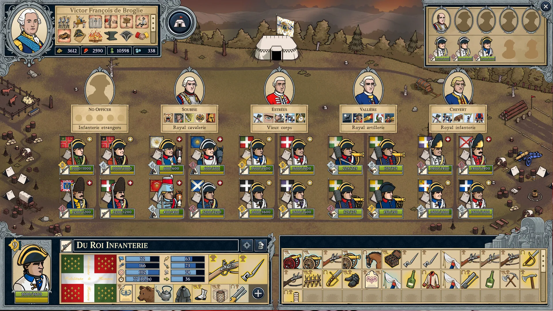 master-of-command-new-indie-strategy-game-out-now-steam Master of Command - Units and officers in the army.