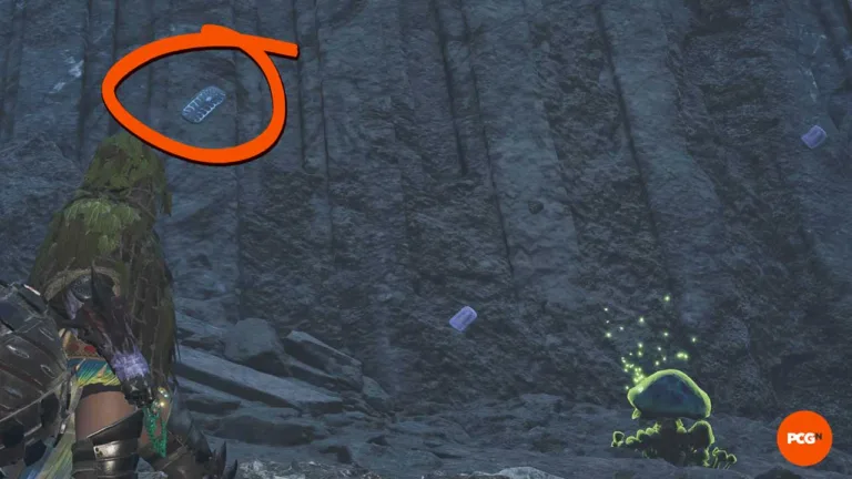 Un Gillopodo evidenziato tra i Pillopodi in Monster Hunter Wilds.