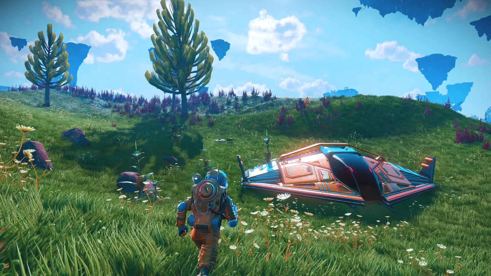 Un pianeta alieno in No Man's Sky, il gioco di Hello Games in arrivo su iPhone e iPad il 28 ottobre 2026