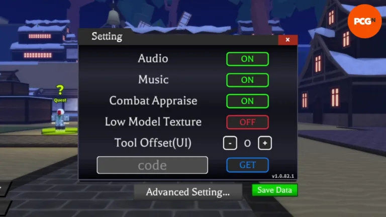 redeem-demon-blade-codes-menu Il menu per riscattare i codici Demon Blade