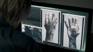 Una scena di Resident Evil Requiem, il gioco horror di Capcom