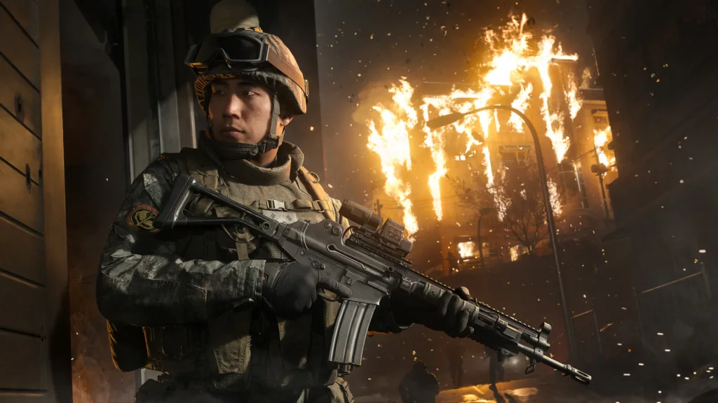 Lo sciopero dei collaudatori di Activision è autorizzato, e Modern Warfare 4 apre l'accesso anticipato oggi 6 Una scena di combattimento di Call of Duty: Modern Warfare 4, il gioco su cui lavorano i collaudatori di Activision che hanno autorizzato lo sciopero