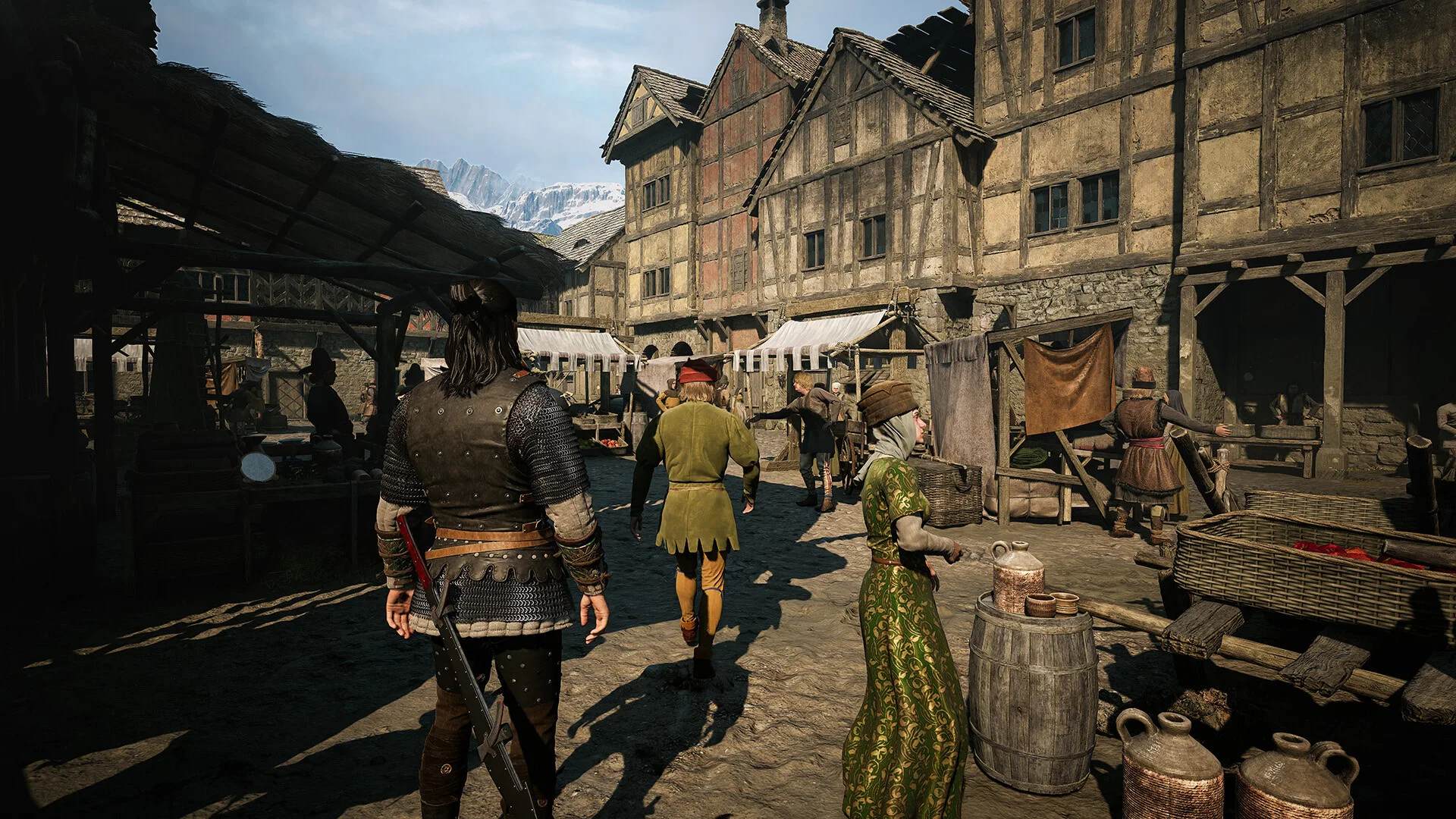 Scena notturna di The Blood of Dawnwalker, che riceve l'aggiornamento 1.1 con oltre 1.100 correzioni