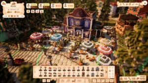 Schermata di Town to City, il city builder ambientato in una cittadina mediterranea dell'Ottocento
