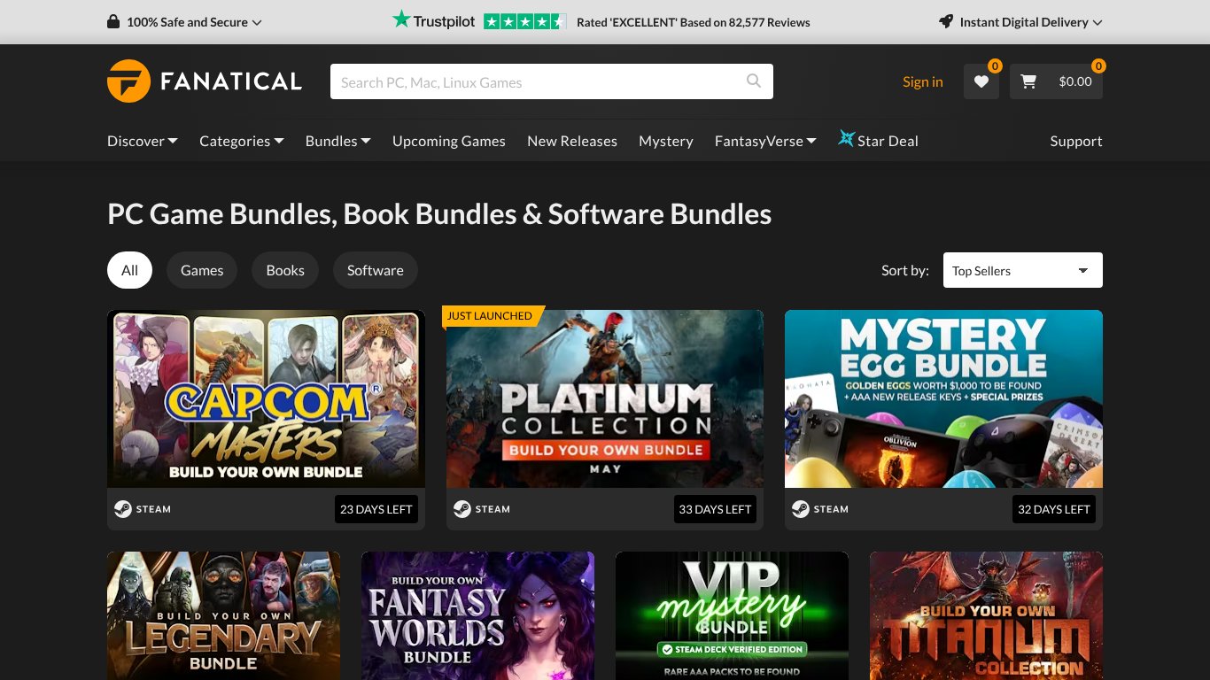Fanatical Offers