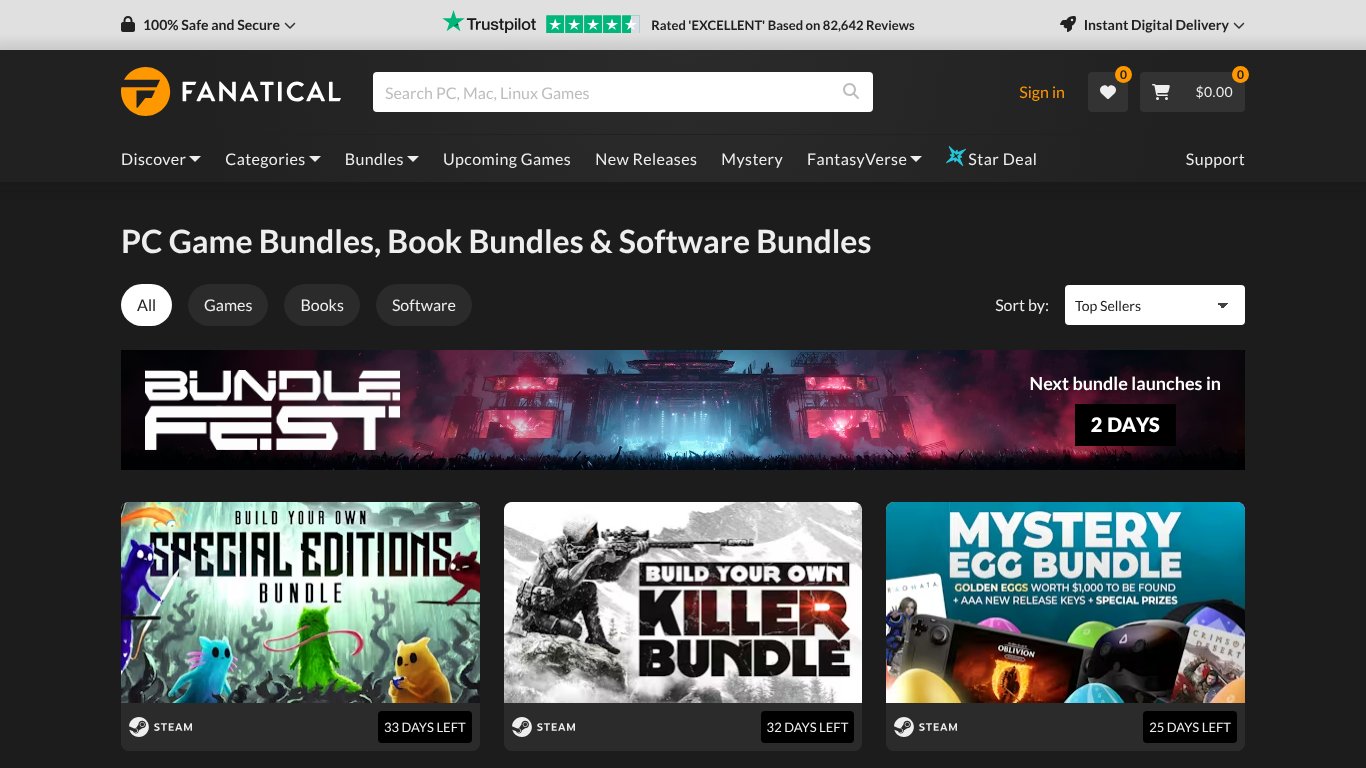 Fanatical Offers
