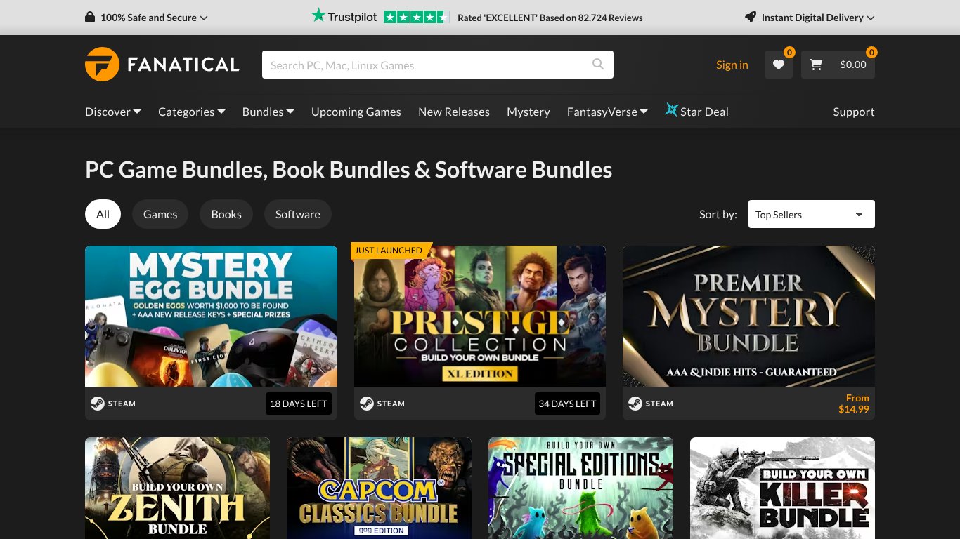 Fanatical Offers