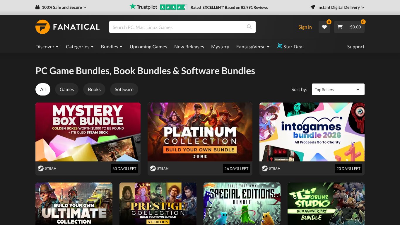Fanatical Offers