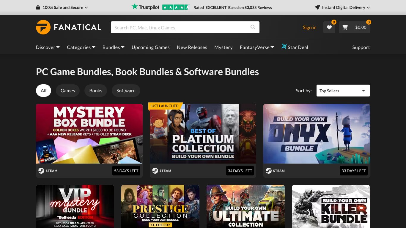 Fanatical Offers