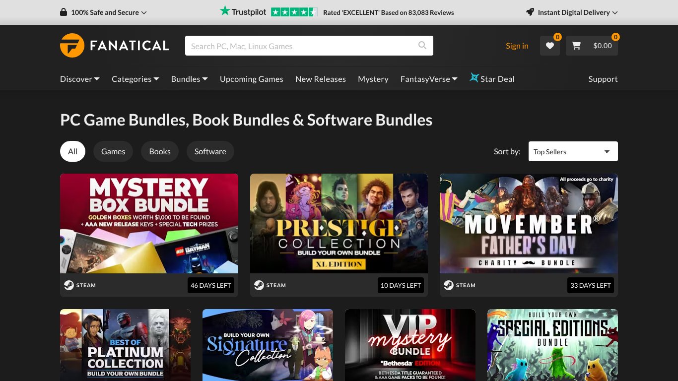 Fanatical Offers