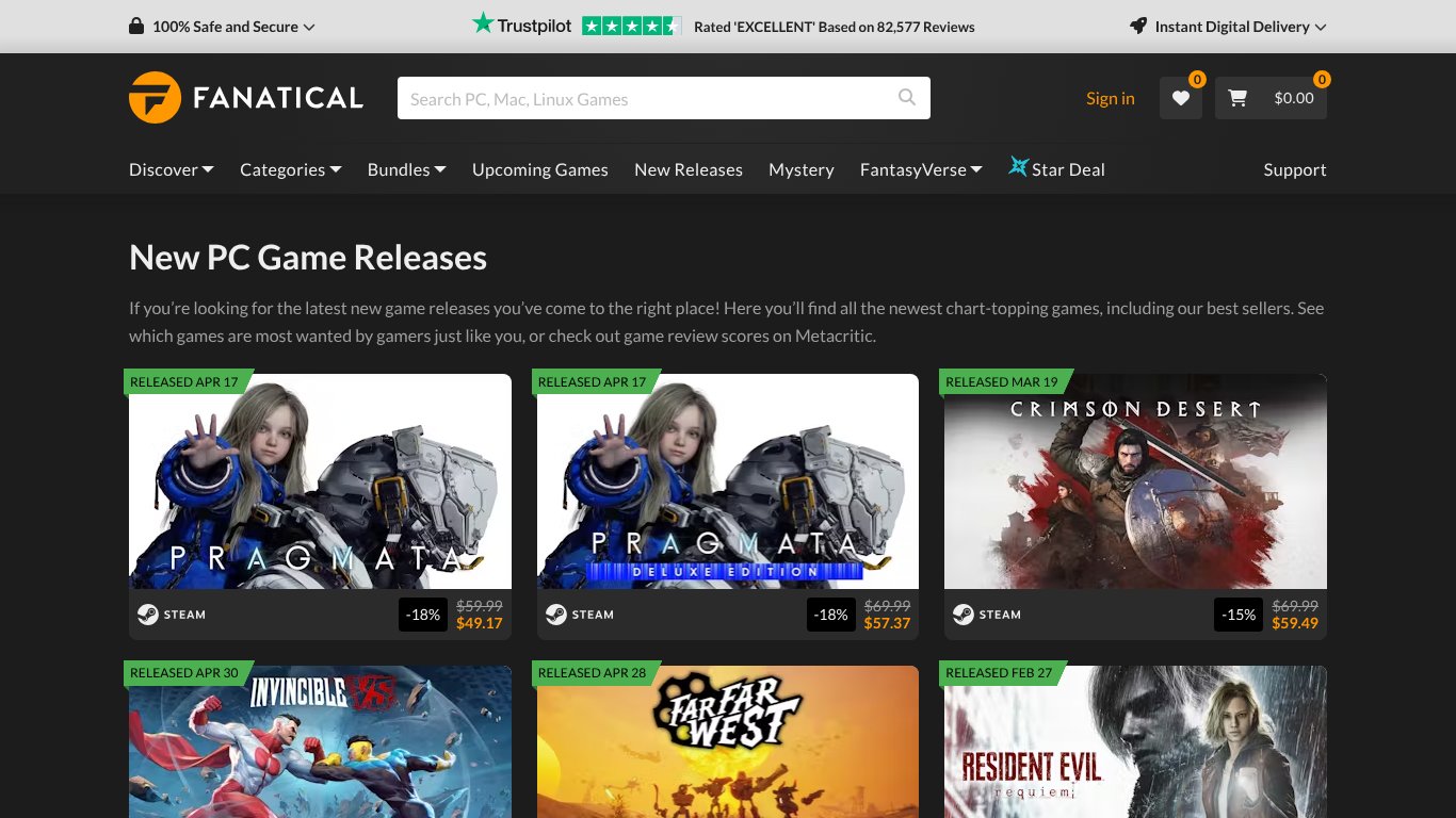 Fanatical Offers