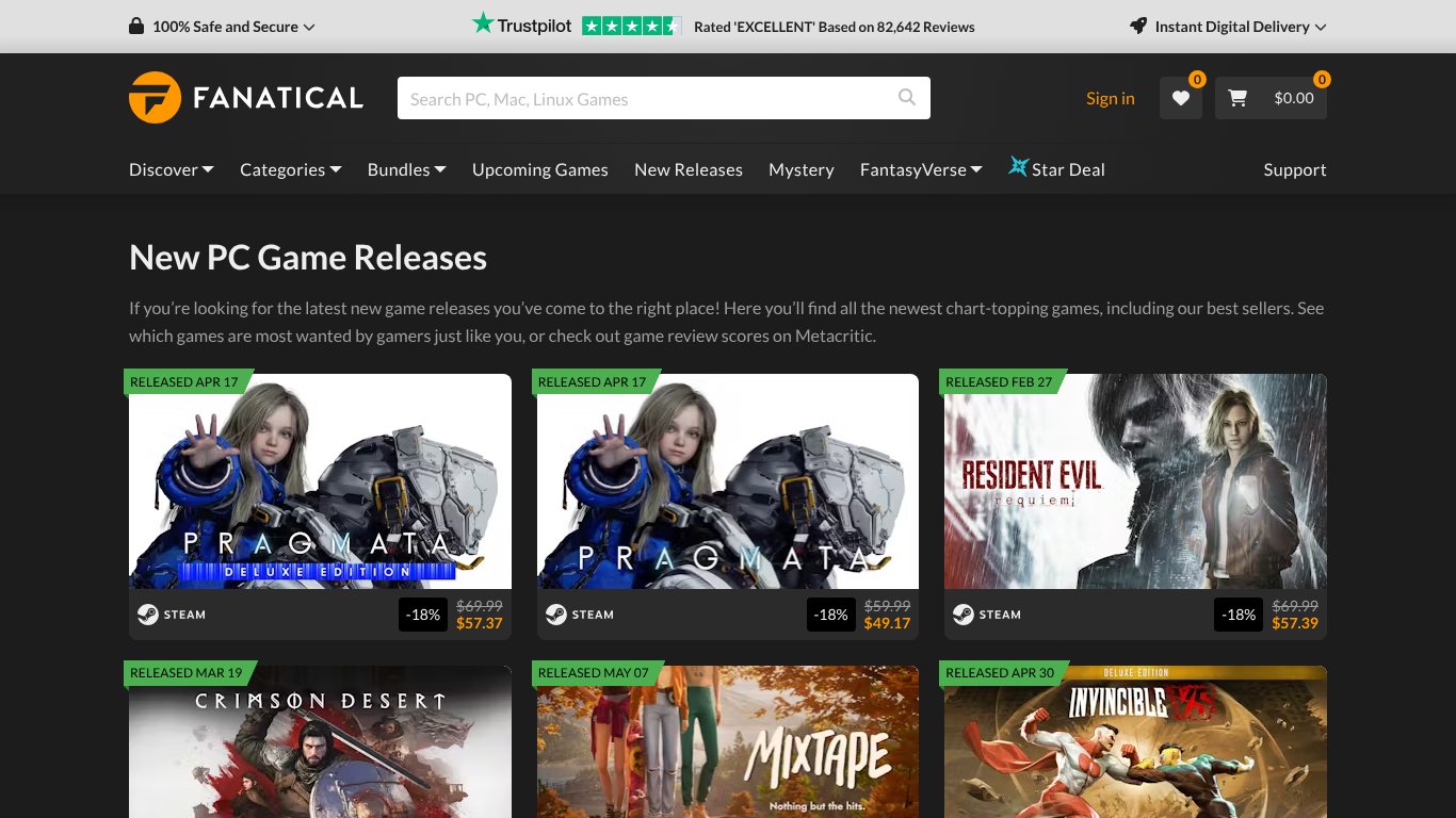 Fanatical Offers