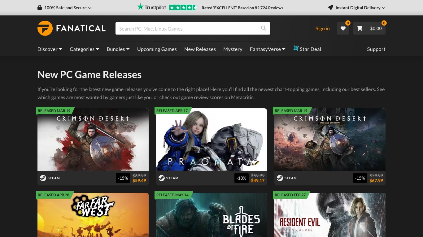 Fanatical Offers