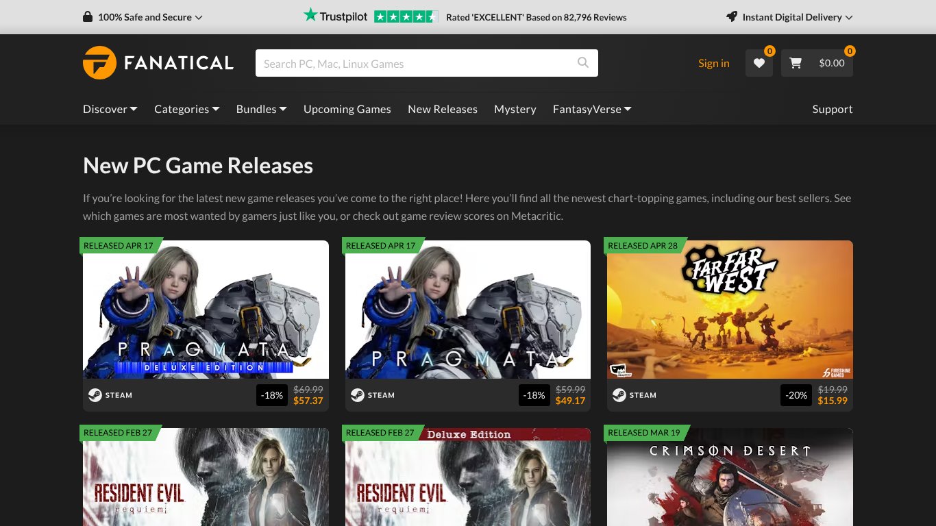 Fanatical Offers