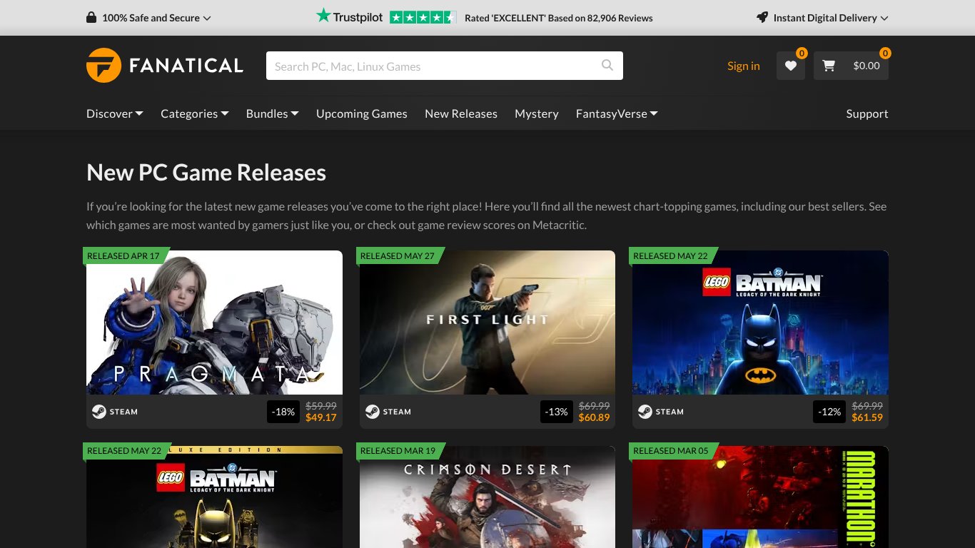 Fanatical Offers