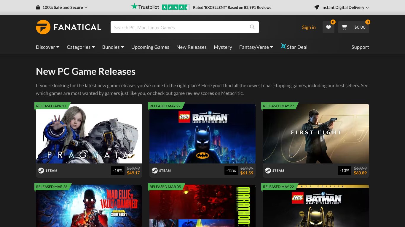 Fanatical Offers
