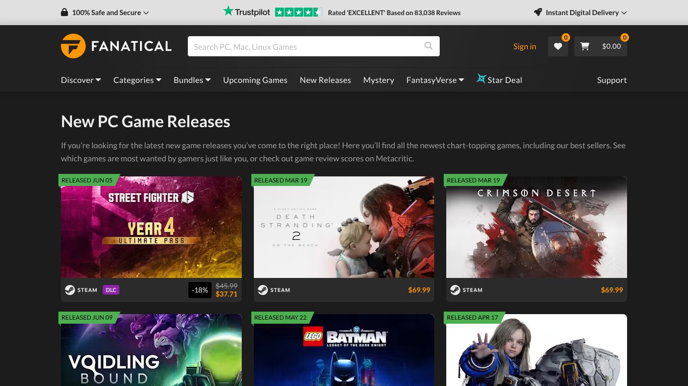 Fanatical Offers
