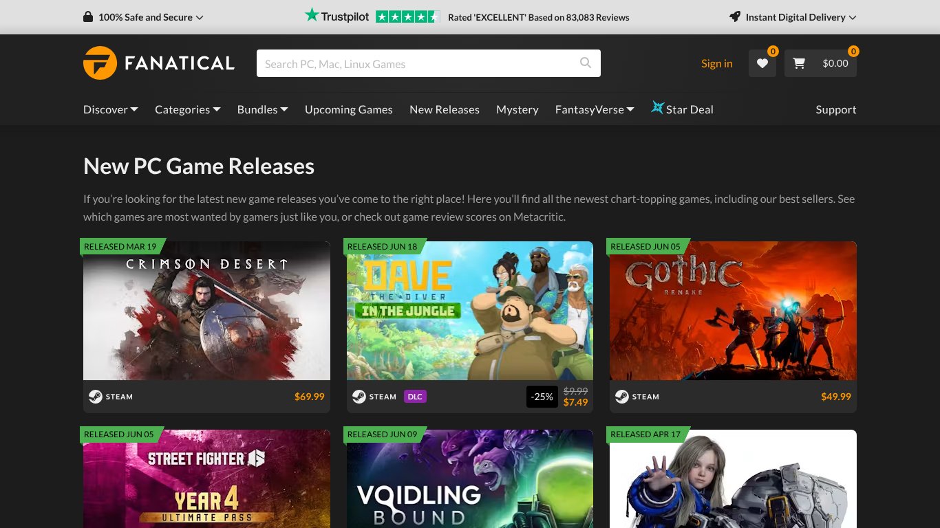 Fanatical Offers
