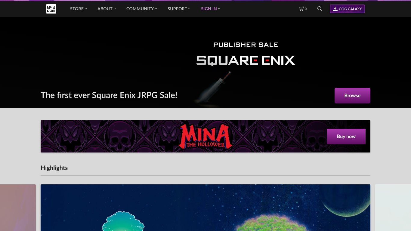 GOG.com Store