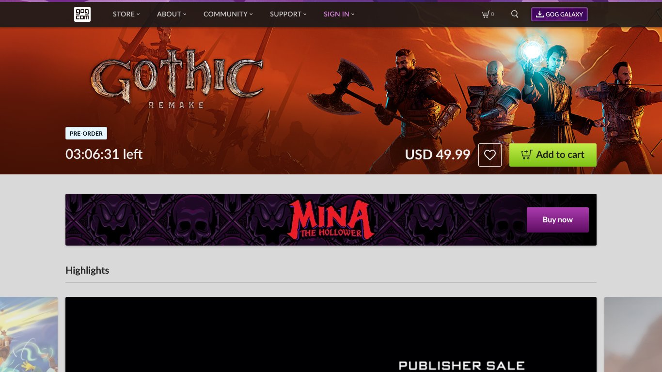 GOG.com Store