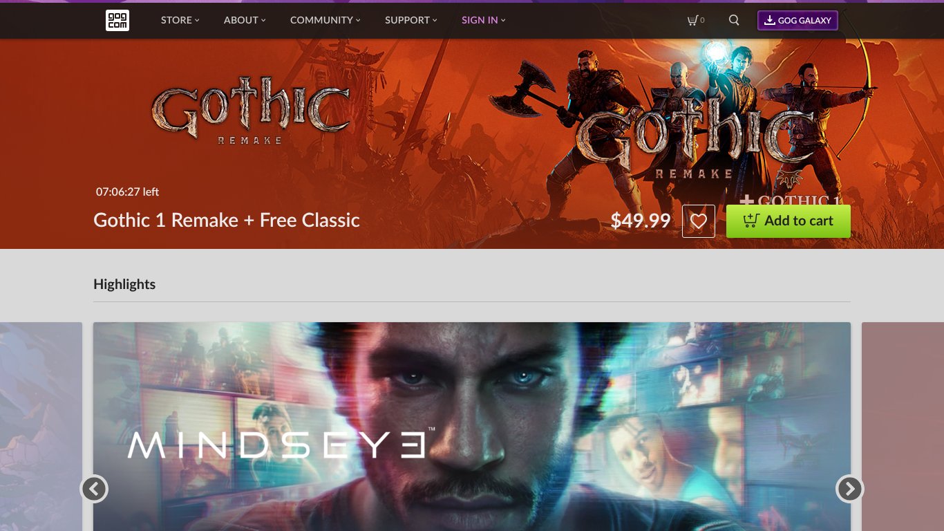 GOG.com Store