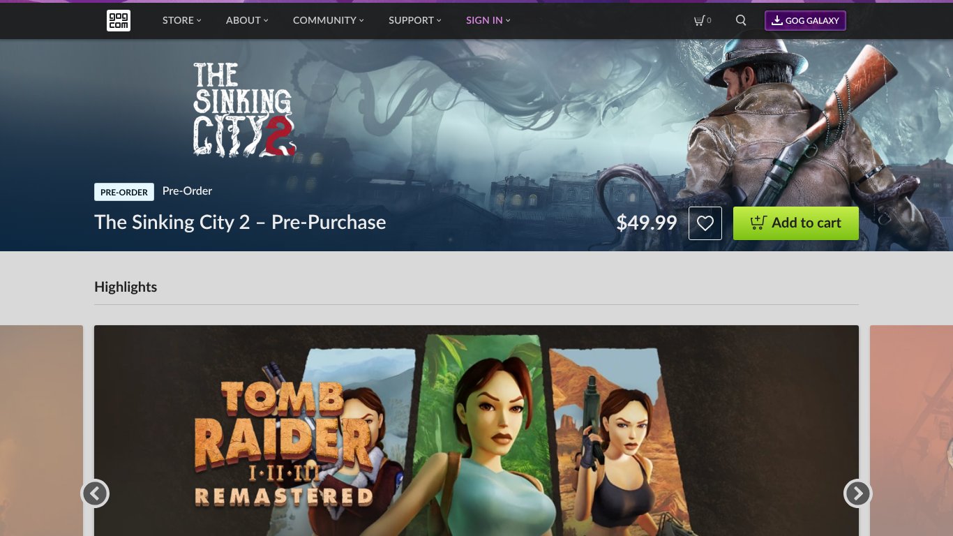 GOG.com Store