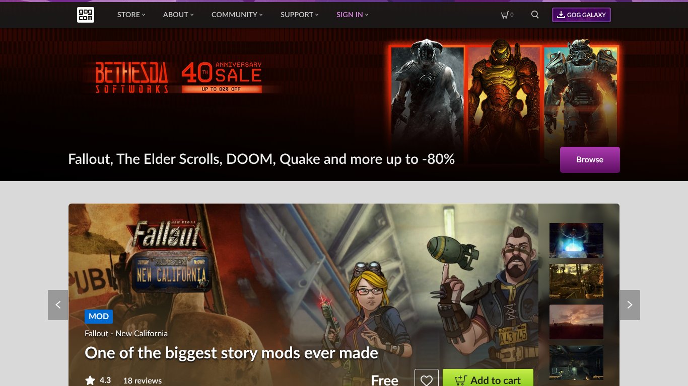 GOG.com Store
