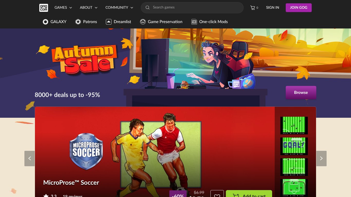 GOG.com Store