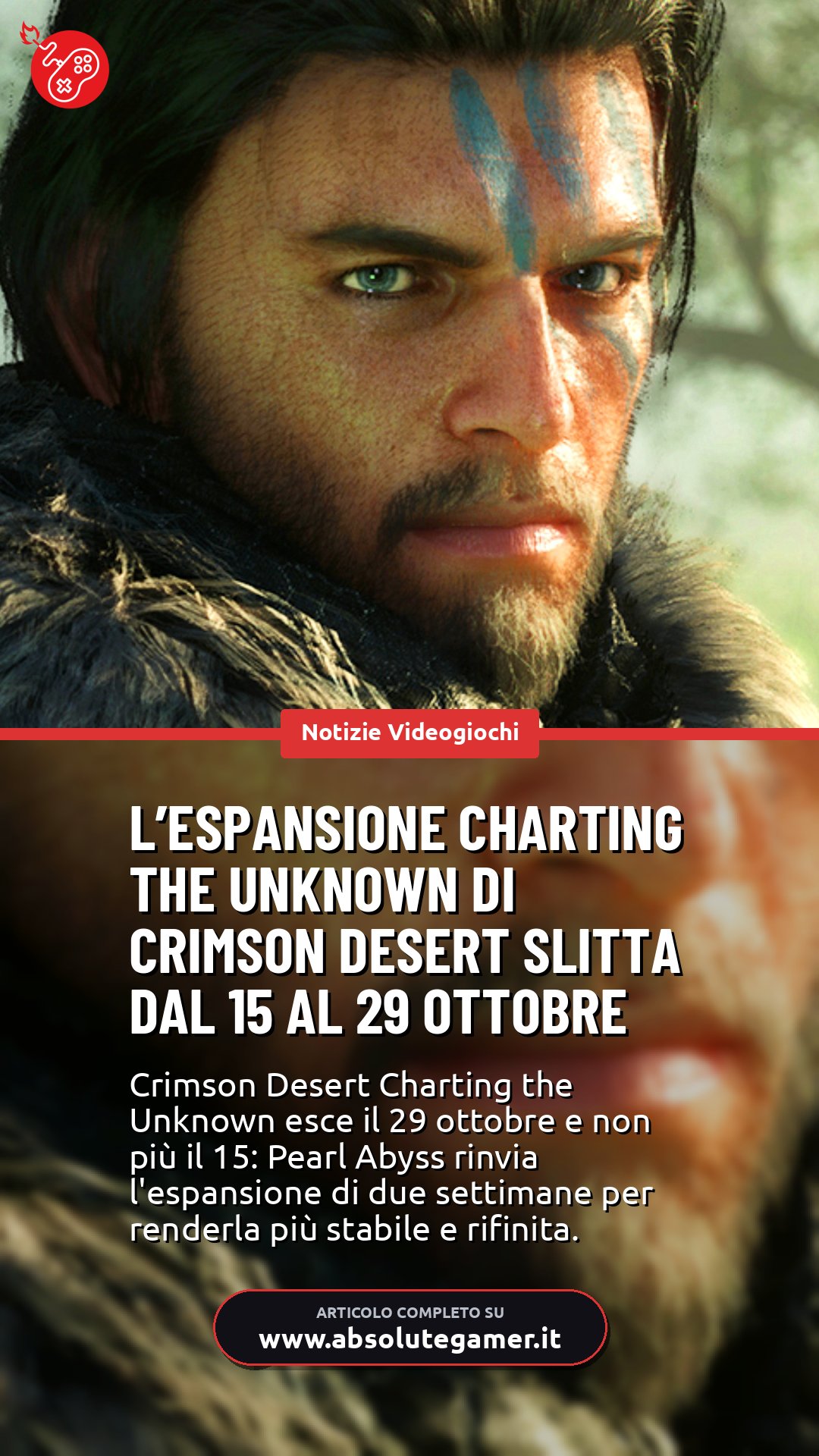 Crimson Desert Charting the Unknown slitta al 29 ottobre